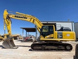 Side of used Excavator
